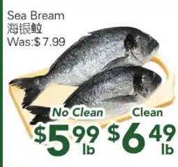 Ample Food Market Sea Bream offer