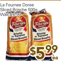 Ample Food Market La Fournee Doree Sliced Brioche offer