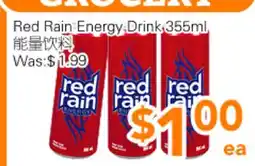 Ample Food Market Red Rain Energy Drink offer