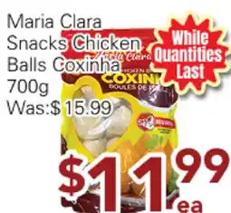 Ample Food Market Maria Clara Snacks Chicken Balls Coxinha offer