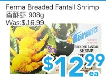 Ample Food Market Ferma Breaded Fantail Shrimp offer