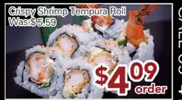 Ample Food Market Crispy Shrimp Tempura Roll offer