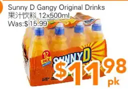 Ample Food Market Sunny D Gangy Original Drinks offer