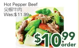 Ample Food Market Hot Pepper Beef offer