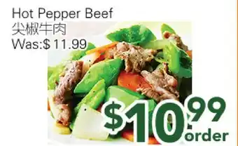 Ample Food Market Hot Pepper Beef offer