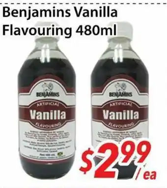Bestco Food Mart Benjamins Vanilla Flavouring offer
