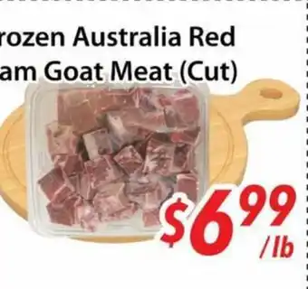 Bestco Food Mart Frozen Australia Red Ram Goat Meat (Cut) offer