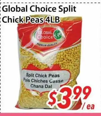 Bestco Food Mart Global choice split chick peas offer
