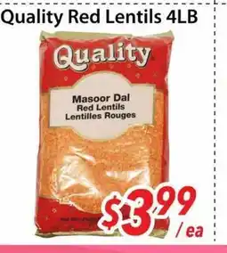 Bestco Food Mart Quality red lentils offer
