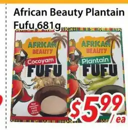 Bestco Food Mart African Beauty Plantain Fufu offer