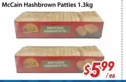 Bestco Food Mart McCain Hashbrown Patties offer