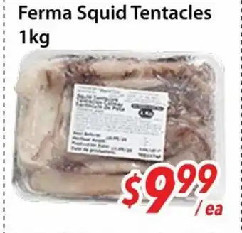 Bestco Food Mart Ferma squid tentacles offer