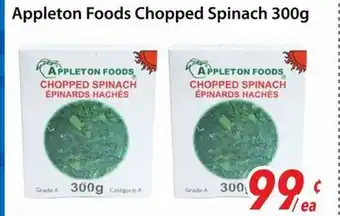 Bestco Food Mart Appleton Foods Chopped Spinach offer