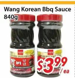 Bestco Food Mart Wang korean Bbq sauce offer