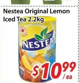 Bestco Food Mart Nestea original lemon iced tea offer