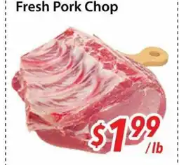 Bestco Food Mart Fresh pork chop offer