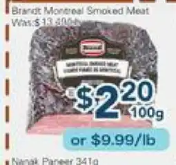 Oceans Fresh Food Market Brandt Monneal Smoked Meat offer