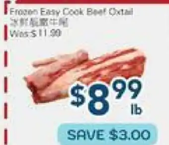 Oceans Fresh Food Market Frozen Easy Cook beef Oxtail offer