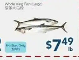 Oceans Fresh Food Market Whole King Fish (Large) offer