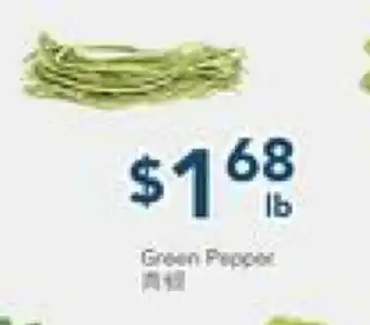 Oceans Fresh Food Market Green Pepper offer
