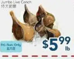 Oceans Fresh Food Market Jumbo Live offer