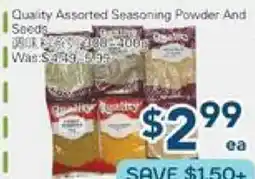 Oceans Fresh Food Market Quality Assorted Seasoning Power And Seeds offer