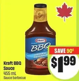 FreshCo Kraft BBQ sauce offer
