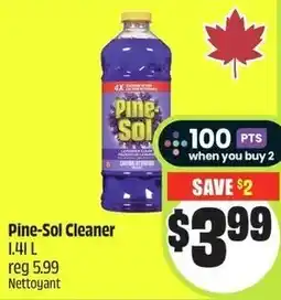 FreshCo Pine-sol cleaner offer