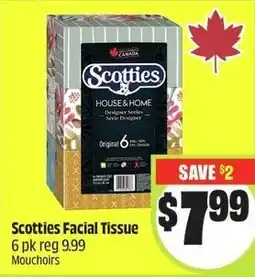 FreshCo Scotties facial tissue offer