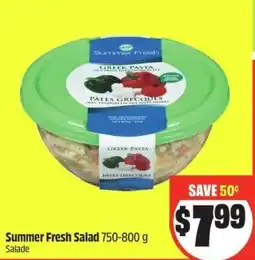 FreshCo Summer fresh salad offer
