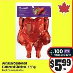 FreshCo Panache seasoned flattened chicken offer