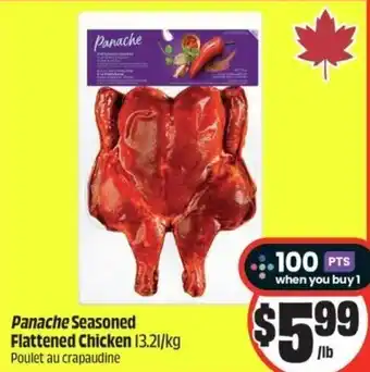 FreshCo Panache seasoned flattened chicken offer