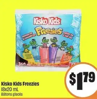 FreshCo Kisko kids freezies offer