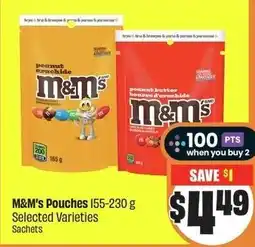 FreshCo M&M's Pouches offer