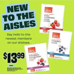 FreshCo Best buy imperfect fruit strawberries, blueberries or mixed berries offer