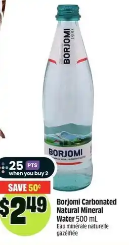 FreshCo Borjomi carbonated natural mineral water offer