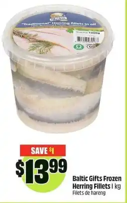 FreshCo Baltic gifts frozen herring fillets offer