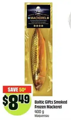 FreshCo Baltic gifts smoked frozen mackerel offer