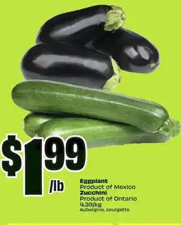FreshCo Eggplant, Zucchini offer