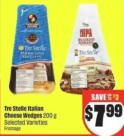 FreshCo Tre stelle italian cheese wedges offer