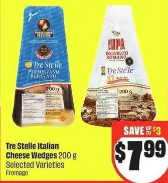 FreshCo Tre stelle italian cheese wedges offer
