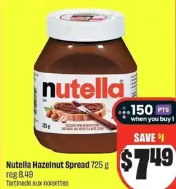 FreshCo Nutella hazelnut spread offer