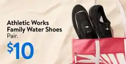 Walmart Athletic works family water shoes offer