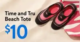 Walmart Time and tru beach tote offer