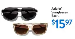 Walmart Adults' Sunglasses offer