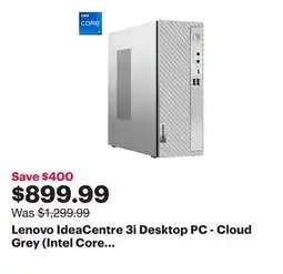 Best Buy Lenovo IdeaCentre 3i Desktop PC - Cloud Grey (Intel Core i7-14700/16GB RAM/1TB SSD/Windows 11) offer