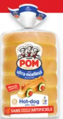 Walmart POM Hot Dog Buns 6-Pack offer