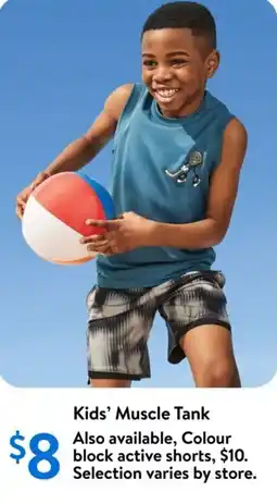 Walmart Kids' muscle tank offer