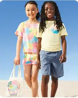 Walmart George kids' 2-piece rashguard and swim short set offer