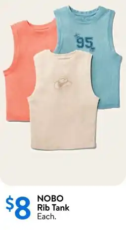 Walmart NOBO Rib Tank offer